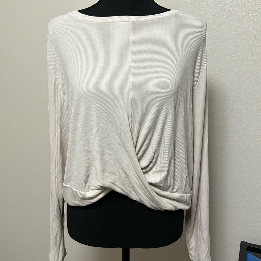 All in motion size XXL cream colored long sleeve